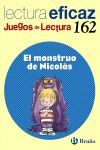 MONSTRUO DE NICOLÁS JUEGO DE LECTURA 162 CUADERNO