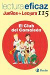 EL CLUB DEL CAMALEÓN, ESO, 1 CICLO. JUEGO DE LECTURA. CUADERNO