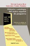 HISTORIA Y ANTOLOGIA TEATRO VOL. VII