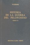 HISTORIA DE LA GUERRA DEL PELOPONESO. LIBROS I-II