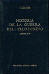 HISTORIA DE LA GUERRA DEL PELOPONESO. LIBROS III-IV