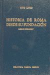 HISTORIA DE ROMA DESDE SU FUNDACIÓN. LIBROS XXX- XXXV
