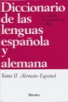 DICCIONARIO DE LAS LENGUAS ESPAÑOLA Y ALEMANA  ALEMAN-ESPAÑOL