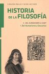 HISTORIA DE LA FILOSOFIA VOL. II.1 DEL HUMANISMO A DESCARTES