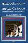 PEDAGOGIA SOCIAL Y EDUCACION SOCIAL