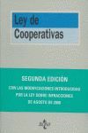 LEY DE COOPERATIVAS 2ºED. 2000