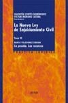 LA NUEVA LEY DE ENJUICIAMIENTO CIVIL T. III ( 2000 ) LA PRUEBA. LOS RE