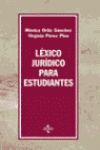 LEXICO JURIDICO PARA ESTUDIANTES CD