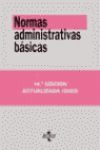 NORMAS ADMINISTRATIVAS BASICAS  (14ª EDIC.-2003)