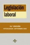 LEGISLACION LABORAL 19ª ED. 2003