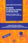 RESOLUCIÓN DE SUPUESTOS PRÁCTICOS DE DERECHO PENAL