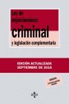 35ª ED. LEY DE ENJUICIAMIENTO CRIMINAL 2018