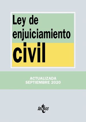 LEY DE ENJUICIAMIENTO CIVIL 2020