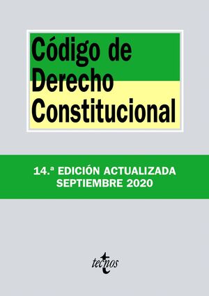14ª ED. CÓDIGO DE DERECHO CONSTITUCIONAL