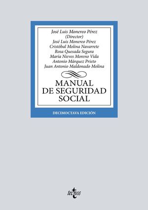 MANUAL DE SEGURIDAD SOCIAL  18  ED  2022