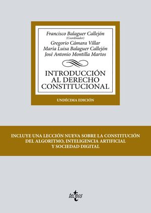 INTRODUCCIÓN AL DERECHO CONSTITUCIONAL 11ª ED 2022