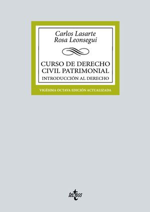 CURSO DE DERECHO CIVIL PATRIMONIAL 28 ED.2023