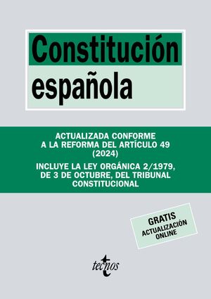 CONSTITUCIÓN ESPAÑOLA (2024)
