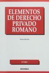 ELEMENTOS DE DERECHO PRIVADO ROMANO.