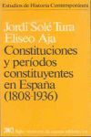 CONSTITUCIONES Y PERIODOS CONSTITUYENTES.