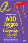 600 JUEGOS PARA EDUCACION INFANTIL FAVORECER LECTURA Y ESCRITURA