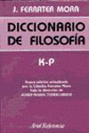 DICCIONARIO DE FILOSOFIA (K-P)