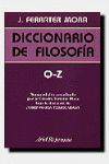 DICCIONARIO DE FILOSOFIA (Q-Z)