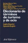 DICCIONARIO DE TERMINOS DE TURISMO Y OCIO