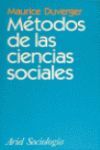 METODOS DE LAS CIENCIAS SOCIALES