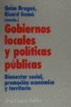 GOBIERNOS LOCALES Y POLITICAS PUBLICAS