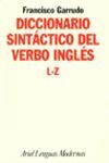 DICCIONARIO SINTACTICO DEL VERBO INGLES (L-Z)