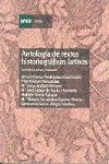 ANTOLOGIA DE TEXTOS HISTORIOGRAFICOS LATINOS