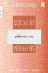 LITERATURA Y CINE. EDUCACION PERMANTE