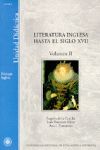 LITERATURA INGLESA HASTA EL SIGLO XVII - VOL II