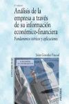 ANÁLISIS DE LA EMPRESA A TRAVÉS DE SU INFORMACIÓN ECONOMICO-FINANCIERA