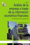 ANÁLISIS DE LA EMPRESA A TRAVES DE LA INFORMACION ECONOMICA FINANCIERA FUNDAMENTOS TEORICOS 4ª EDIC. 2011