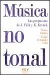MÚSICA NO TONAL : LAS PROPUESTAS DE J. FALK Y E. KRENK