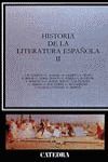 HISTORIA LITERATURA ESPAÑOLA II