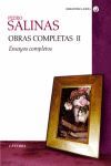 OBRAS COMPLETAS, VOLUMEN II    SALINAS  ENSAYOS