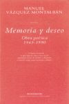 MEMORIA Y DESEO. OBRA POETICA 1963-1990