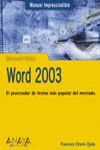 MANUAL IMPRESCINDIBLE WORD 2003