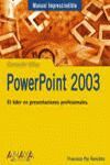 MANUAL IMPRESCINDIBLE POWER POINT 2003