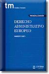 DERECHO ADMINISTRATIVO EUROPEO 1ª ED. 2002