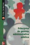 PRINCIPIOS GESTION ADMINISTRATIVA PUBLICA CFM 2004