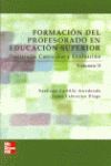 FORMACION PROFESORADO EDUCACION SUPERIOR VOL.II