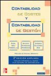 CONTABILIDAD DE COSTES Y CONTABILIDAD DE GESTIÓN. VOL. 2. 2ª ED. 2009