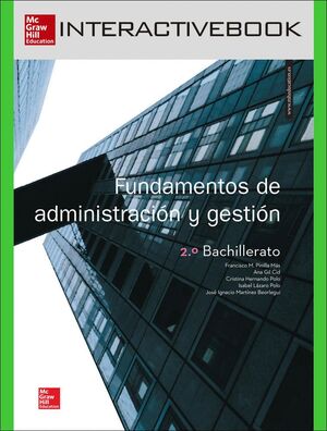 BL FUNDAMENTOS DE ADMINISTRACION Y GESTION 2 BACHILLERATO. LIBRO DIGITAL.