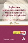 REGLAMENTO PENITENCIARIO COMENTADO-2006