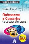 TEMARIO ORDENANZAS Y CONSERJES DE CORPORACIONES LOCALES 07
