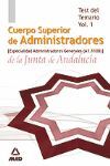 TEST C. S.  ADMINISTRADORES DE LA JUNTA DE ANDALUCIA. A1100